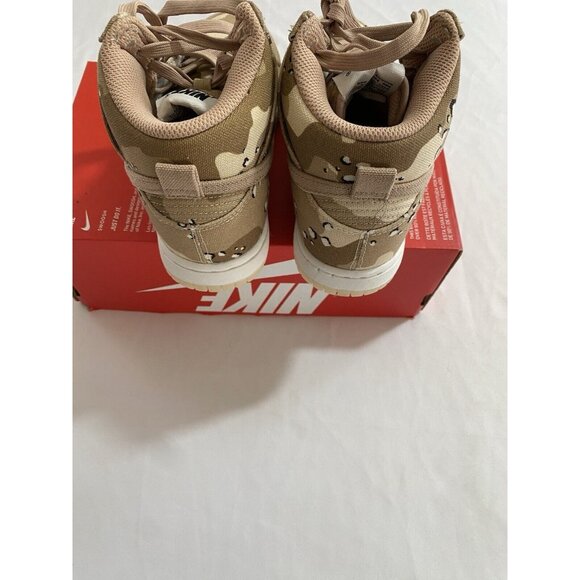 New Women’s Size 5 Brown Nike Dunk High Basketball Shoes DX2314 200 - Picture 8 of 9